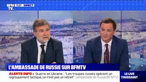 L'interview d'Alexander Makogonov, porte-parole de l'ambassade de Russie en France, sur BFMTV 