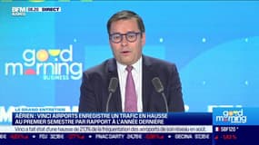 Nicolas Notebaert (Vinci Concessions) : Aérien, vers une nouvelle taxe sur les aéroports ? - 19/09