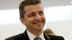 Le maire LR de Saint-Etienne Gaël Perdriau le 3 juillet 2018 à Paris.                                                                      
