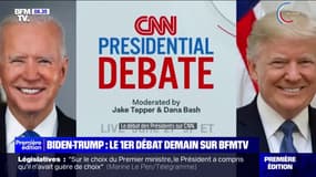Joe Biden face à Donald Trump: un premier débat sous haute tension