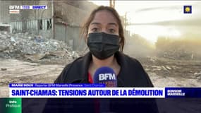 Incendie à Saint-Chamas: la démolition du centre de tri a débuté