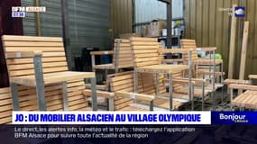 JO de Paris 2024: du mobilier fabriqué en Alsace au village olympique