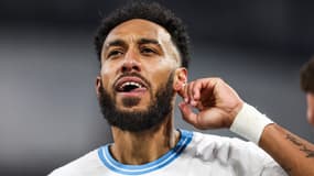 Pierre-Emerick Aubameyang lors du 8e de finale aller de Ligue Europa contre Villarreal, le 07/03/2024