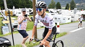 Tadej Pogacar lors du Tour de France 2023, le 17 juillet 2023