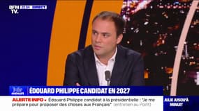 Édouard Philippe candidat à la présidentielle: "La politique, c'est l'art de donner envie (...) On s'emmerde déjà un peu", estime Charles Consigny