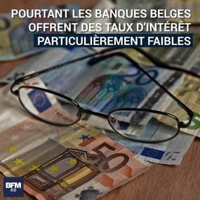 Les comptes d'épargne des Belges sont deux fois plus remplis que ceux des Français