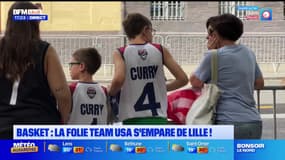 "C'est les Avengers": les Lillois ravis de voir les basketteurs américains