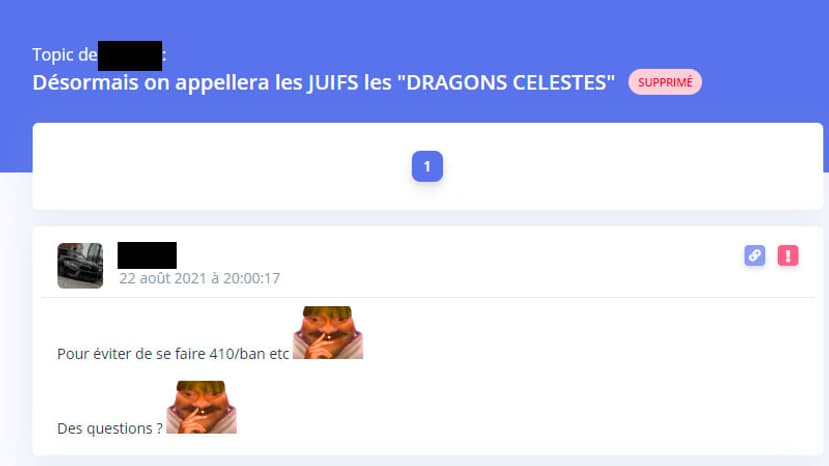 Capture d'écran du site JVarchive.com