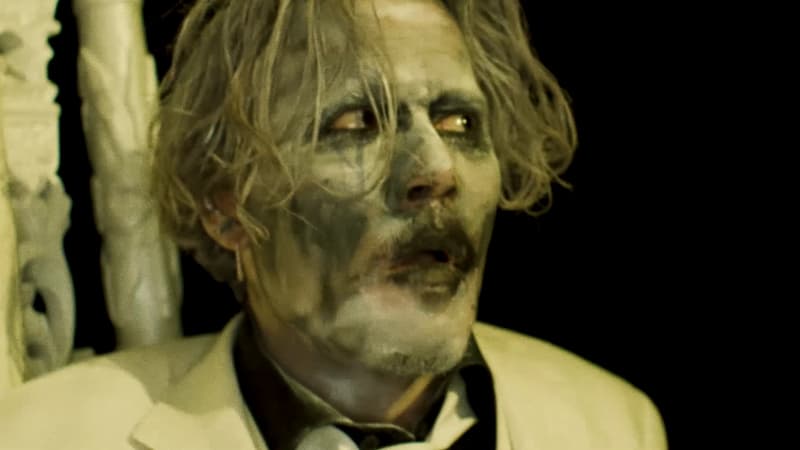 Johnny Depp dans le clip "Say10" de Marilyn Manson