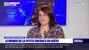 Près de 200 personnes de la petite enfance ont manifesté ce jeudi à Rouen pour dénoncer les nouvelles conditions de travail