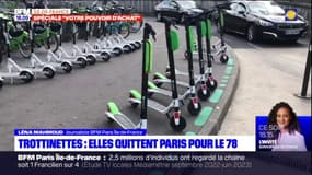 La Celle-Saint-Cloud: la ville récupère les trottinettes électriques parisiennes 