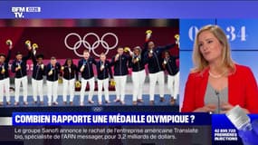 Combien rapporte une médaille olympique ?