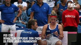 Fed Cup : Benneteau explique son choix de faire jouer Parmentier