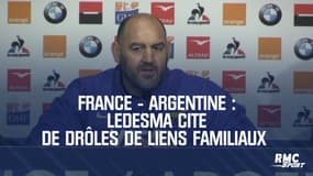 France - Argentine : "Un match spécial" pour Ledesma qui cite de drôles de liens familiaux