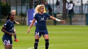 Kheira Hamraoui avec le PSG