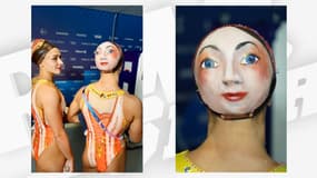 Les tenues de l'équipe de France de natation artistique