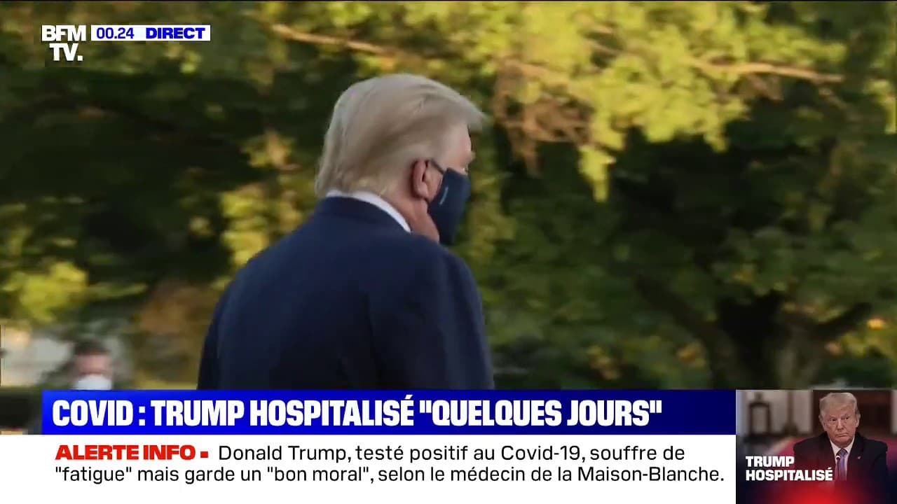 DONALD TRUMP HOSPITALIS EN URGENCE LA MAISON BLANCHE BRISE LE visual data 7