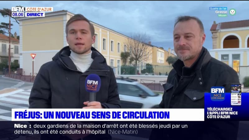 Fréjus: un nouveau sens de circulation ne fait pas l'unanimité