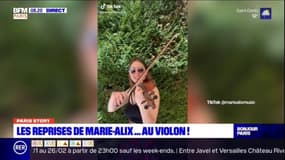 Paris Story: les reprises de Marie-Alix Grenier au violon sur TikTok 