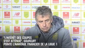 "L'intérêt des coupes s'est atténué", Gourcuff pointe l'intérêt financier de la Ligue 1