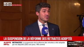Aurélien Pradié (député non-inscrit du Lot) "souhaite qu'on ait un débat sur la réforme des retraites qui ne soit pas la bouée de sauvetage d'un gouvernement"