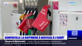 Gonfreville: la raffinerie à nouveau à l'arrêt