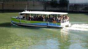 Une navette Voguéo aux alentours de Maisons-Alfort