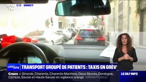 Taxis en grève à Marseille: le cortège vient d'arriver dans le centre-ville