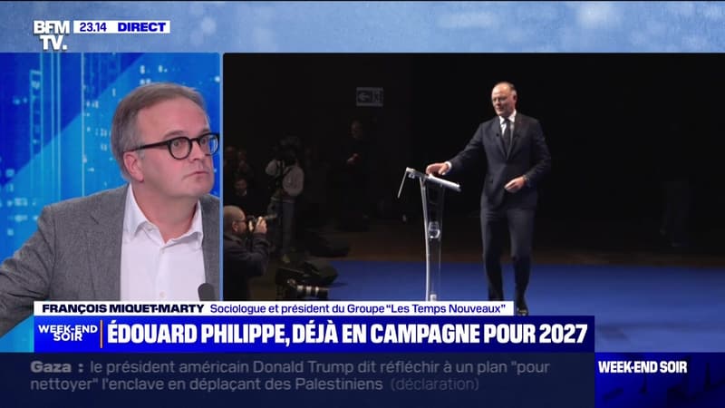 Édouard Philippe, déjà en campagne pour 2027 - 26/01