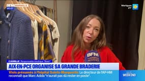 Aix-en-Provence: malgré la pluie, la grande braderie n'a pas manqué son rendez-vous annuel
