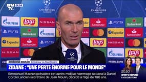 La mort de Diego Maradona est "une perte énorme pour le monde", affirme Zidane