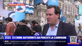 "La France insoumise est un parti antisémite", pour Benjamin Cymerman, vice-président du collectif "Nous Vivrons" et organisateur du rassemblement contre l'antisémitisme à Paris