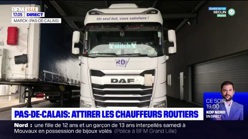 Pas-de-Calais: une entreprise cherche à attirer de nouveaux chauffeurs routiers