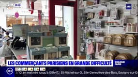 Les commerçants parisiens en grande difficulté
