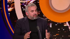 Alexis Corbière sur le plateau de BFMTV ce jeudi 14 novembre.