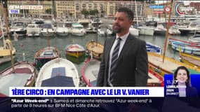 Virgile  Vanier-Guérin, candidat investi par LR, fait face à Eric Ciotti dans la première circonscription