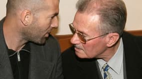 Zinedine Zidane avec son père en Algérie en 2006