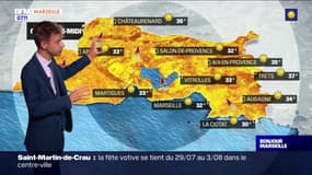 Météo Bouches-du-Rhône: journée ensoleillée et températures très élevées