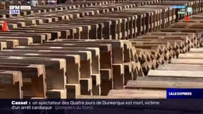 Le record du monde de domino palette battu à Béthune