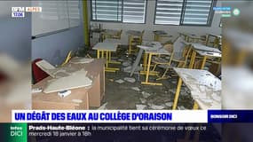 Alpes-de-Haute-Provence: des classes endommagées après un dégât des eaux à Oraison