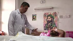 Le docteur Rafid dans un hôpital de Bagdad en Irak au mois de mars 2016.