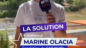 BFM Académie Saison 17 - Casting MARSEILLE - Pitch SAO TEXTILE -  Marine Olacia