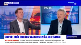 Covid: Frédéric Adnet, de l'hôpital Avicenne de Bobigny, affirme "qu'il faut se précipiter pour se faire vacciner"