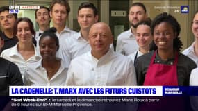 Marseille: Thierry Marx à la rencontre des jeunes chefs cuisiniers