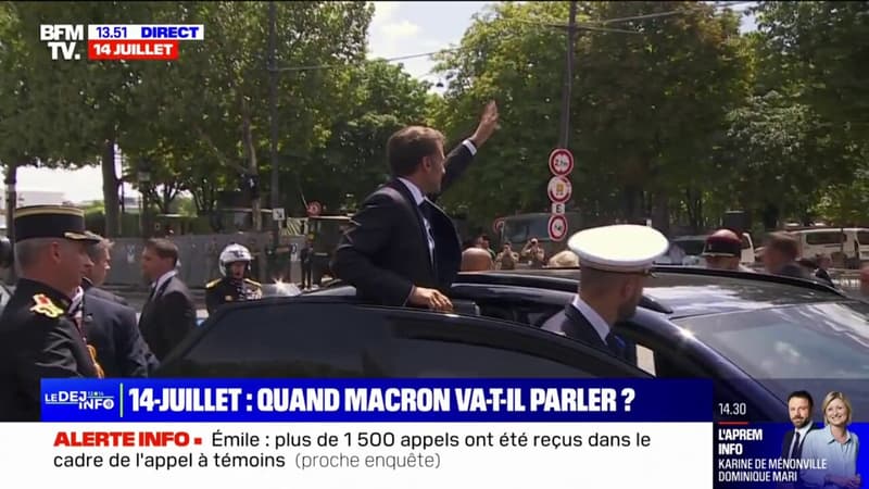 Défilé du 14-Juillet: Emmanuel Macron a quitté les Champs-Élysées