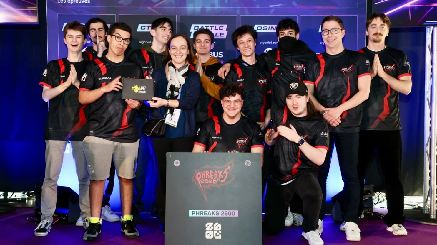 Les Phreaks 2600 ont fini à la seconde place.
