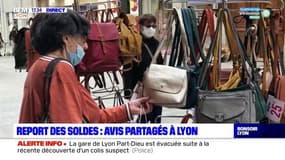 Report des soldes : avis partagés à Lyon