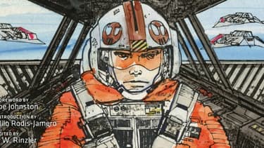 Couverture de "Star Wars Storyboards: The Original Trilogy", en vente le 13 mai 2014.