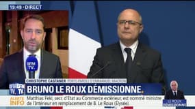 Démission de Bruno Le Roux: "Je respecte sa décision", Christophe Castaner