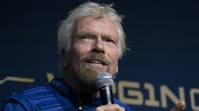 Le milliardaire Richard Branson, fondateur de la société spatiale Virgin Galactic, en octobre 2019 à New York